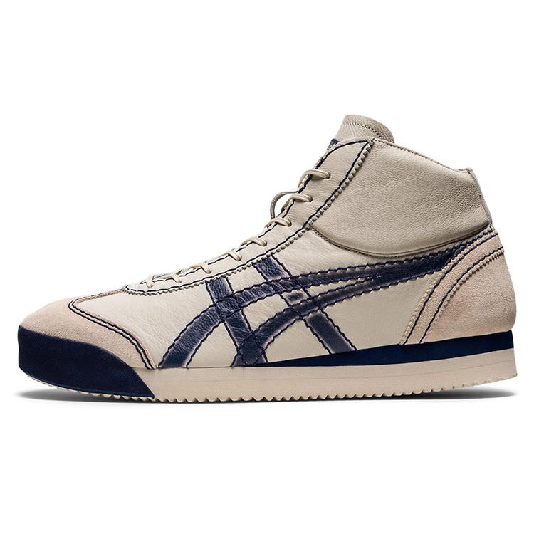 ONITSUKA TIGER Mexico 66 Sd M Pf Leather High-Top Sneakers Unisex Sneakers Light-Brown 1183B530-100