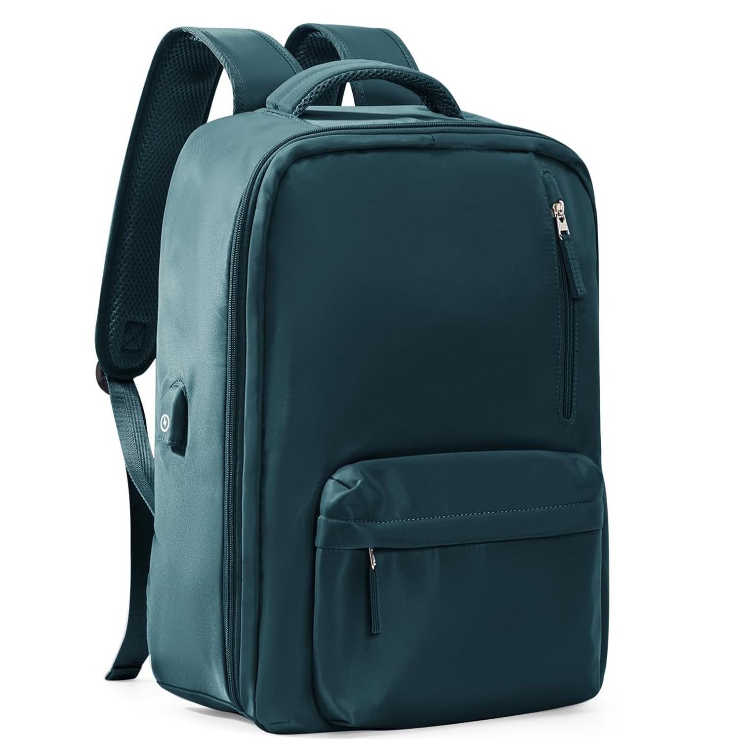 

Ручная кладь рюкзак, большой дорожный рюкзак для женщин и мужчин, одобренный авиакомпаниями спортивный рюкзак для бизнеса, ноутбука, рюкзак 40-45L синий