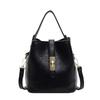 Popular Small Bag Women's Autumn New Retro Simple Bucket Bag Fashion Casual Shoulder Messenger Bag