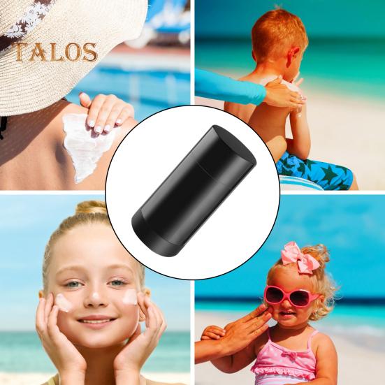 10 stk 15/30/50G Tom Deodorantbeholder DIY Solkrem Påfyllbar Flaske Gjenbrukbar Skru-opp Bunn Fyllestift Plast Kosmetisk Leppepomadetube