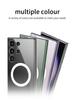 Samsung S24 Ultra Magnetic Wireless Charging TPU Transparent Phone Case