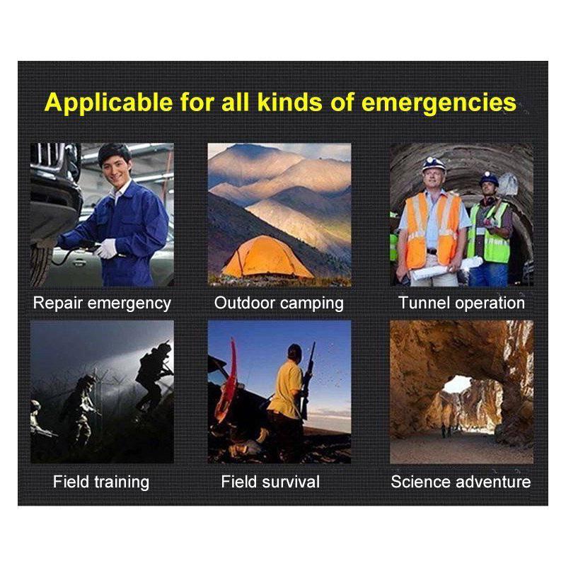 Lanterna Multifuncțională Reîncărcabilă USB Portabilă de Exterior pentru Acasă Lanterna Mică Camping Lumină de Urgență Lanterna Autodefensivă