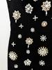 Elegant Rhinestone Beaded Ball Gown with Elastic Tank Skirt