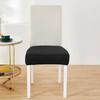 Universal Elastic Thick Seat Covers for Slipcovers for Dining Room Hotel Chair Protector Chair Cover Stretch Chair Case Pad