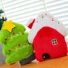 Snowman Christmas Series Plush Toys Christmas Tree Santa Claus Elk Plush Doll Ins   Home Decoration