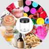 Plastic Jars with Lids 8OZ 36PCS,Small Cosmetic Slime Containers Clear Travel Round Jars Empty Refillable Sample Containers Leak Proof Pot with Black