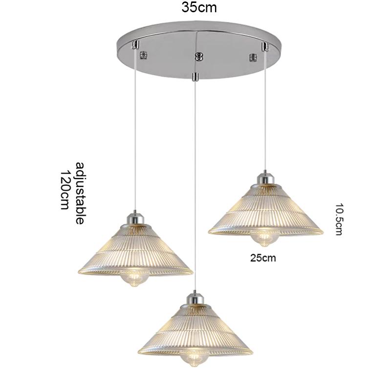 Modern Home Decor Lights Glass Pendant Light Lamps for Living Room Chandeliers for Dining Room Hanging Light Indoor Lighting LED