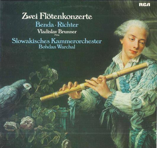 

LP Record VLADISLAV BRUNNER BOHDAN WARCHAL Benda Richter Flotenkonzerte RL30443 RCA Germany Classical Used