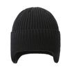 Men's Wool Hat, Ear Protection, Knitted Hat, Winter Autumn and Winter Thickened Warm Outdoor Cold Cycling Cold Hat Women