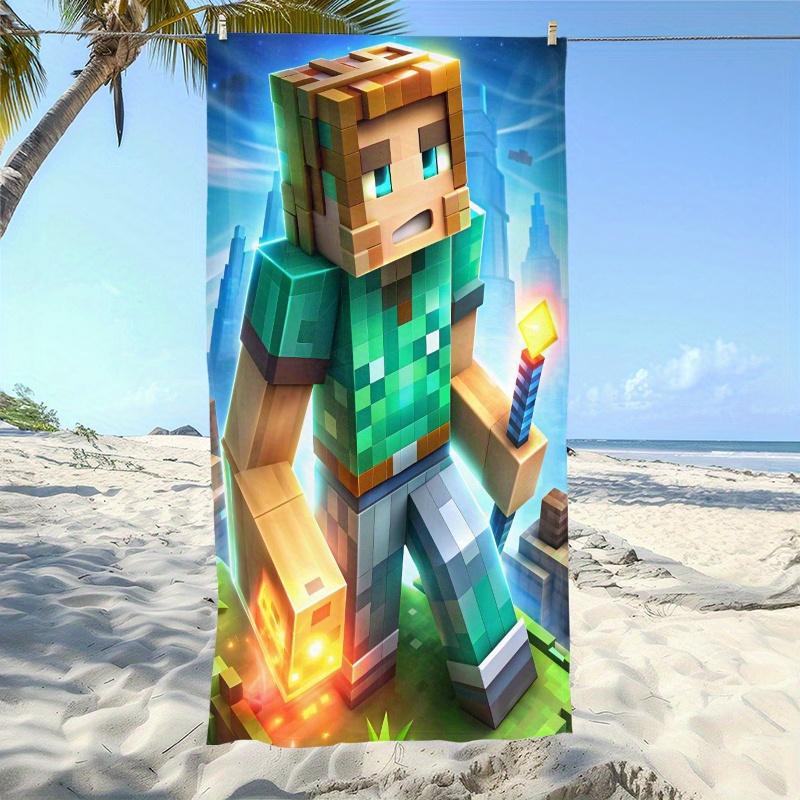 Cartoon-themed Outdoor Printed Beach Towel, Extra-large Quick-dry Microfiber Towel, Essential for Travel and the Gym | Multi