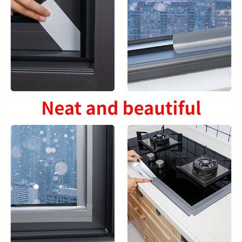 10Rolls Window Sealing Tape Draft Stopper Weather Stripping Waterproof Strong Adhesive Door Gap Seal Strip