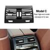 Upgraded Rear Fresh Air Conditioing AC Vent Grille Panel Cover For BMW 5 Series F10 F11 F18 64229172167 64229158312
