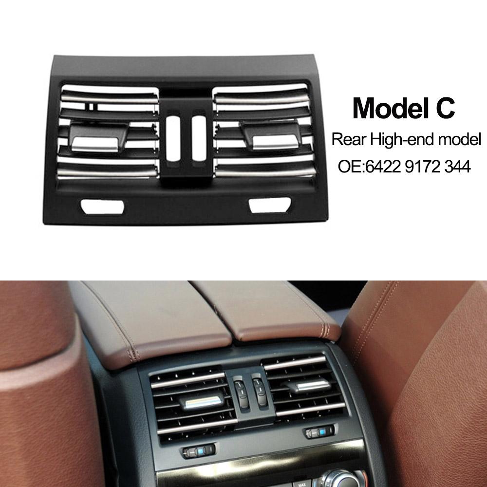 Upgraded Rear Fresh Air Conditioing AC Vent Grille Panel Cover For BMW 5 Series F10 F11 F18 64229172167 64229158312