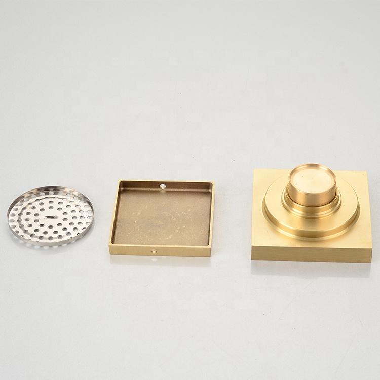 10*10 Decorative Drain Covers Floor Drains Hotel Bathroom Hidden Floor Drain