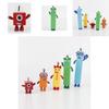Numberblocks Barevné Stavebnice Roztomilé Transformovatelné Figurky Pro Dětské Hraní