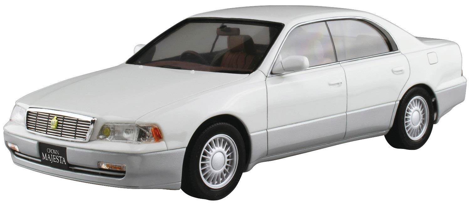 

Aoshima Bunka Kyozai Серия моделей автомобилей 114 Toyota UZS141 Crown Majesta 1991 Пластиковый модельный комплект ООО. (АОСИМА) 1/24 Нет. C-Type