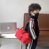 Stylish Boys Crossbody Bag Large Capacity Canvas Shoulder Bag For Kids Outdoor