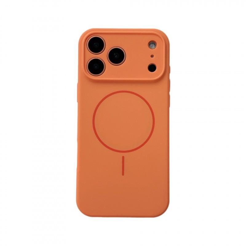 Liquid Silicone Magnetic Phone Case IPhone 17 16 Pro Max Shockproof Protective Cover