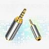 3.5mm Female To 2.5mm Male Audio Adapter Converter Phone Left Right Mono