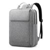 Simple Multifunctional Backpack New Solid Color Business Leisure Computer Bag Office Class Student Schoolbag Travel Bag Women