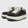 Z niche Q big head shoes, spring new leather shoes British style thick soles