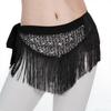 Sequins Fringe Hip Scarf Fashion Belly Dance Accessory For Various Occasion And Enhancing Comfort Features