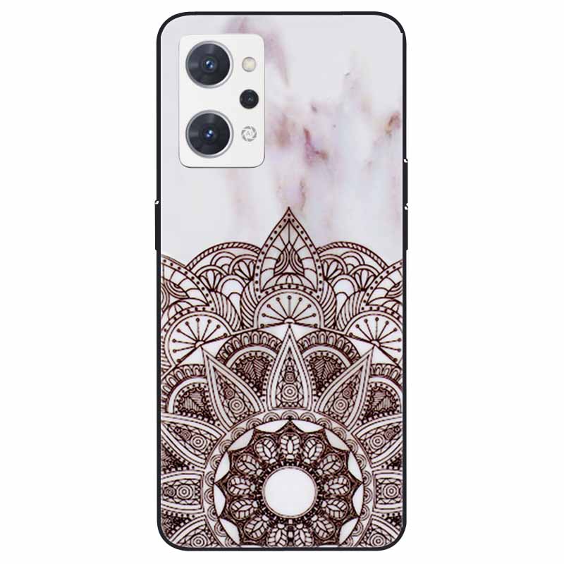 For OPPO Reno 9A 7A Case Soft TPU Fashion Marble Silicone Bumper Covers for OPPO Reno 9 A 5G CPH2523 Reno7A Protector Reno9 A