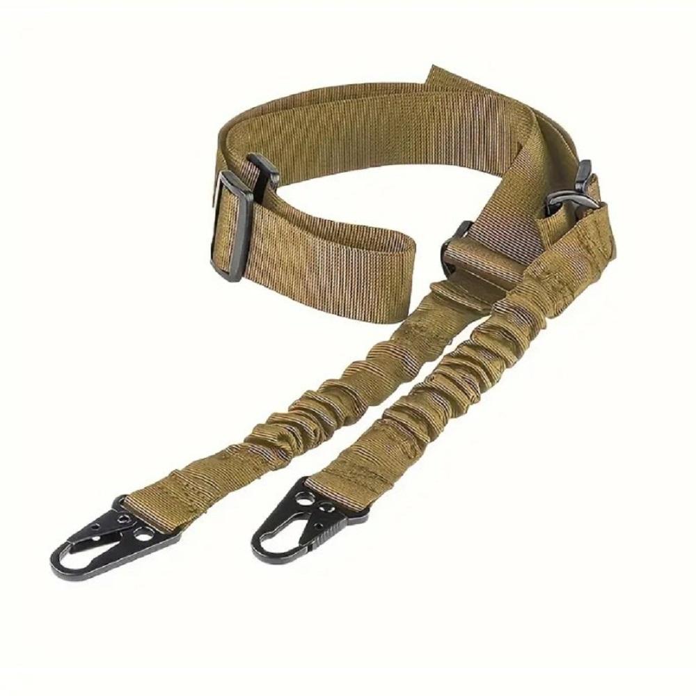 Outdoor Nylon Tactical Double Point Diagonal Cross Gun Strap Multi-Functional Durable Multiple Colors Available