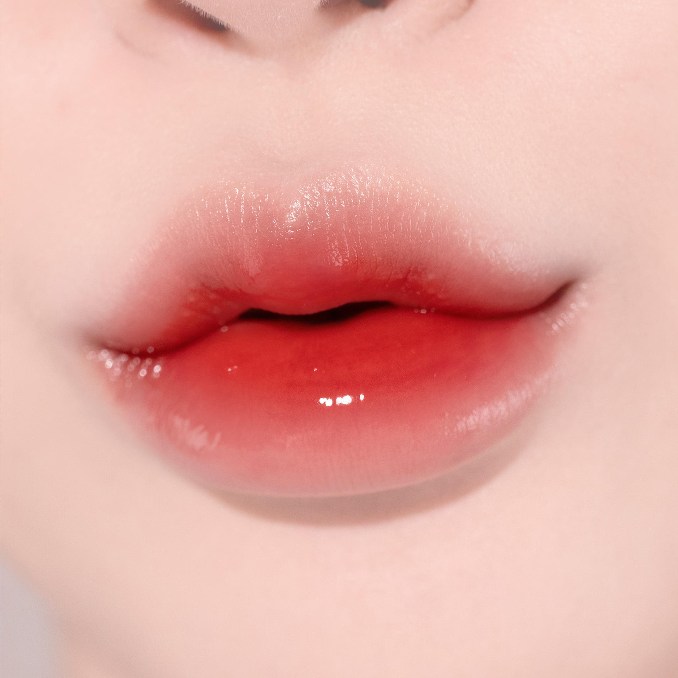 

Heart Percent Dot On Mood Pure Glow Tint 6.8g 16colors 05 Red Orange