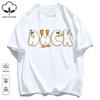 A Simple Pattern In The Shape Of A Duck Unisex T-Shirt Summer Cotton Retro Tee Fashion Loose Sportswear Unisex Basics Clothing