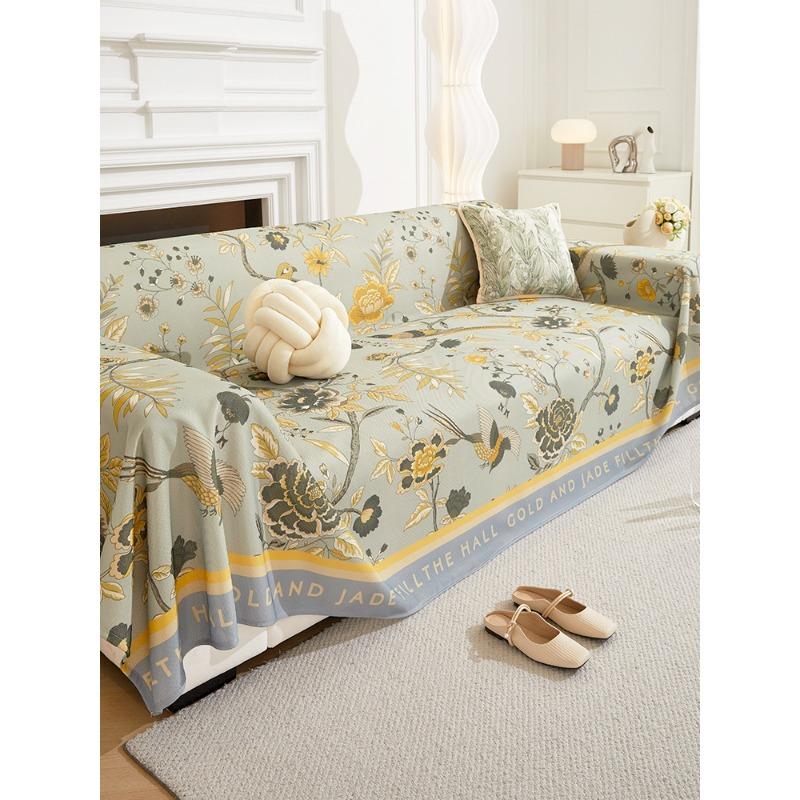 Sofa Cover Towel Full Cover Non-Slip Sofa Cushion Summer Seat Cushion for Summer Cartoon Universal Leather Sofa Cover