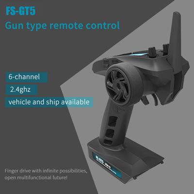 FlySky FS-GT5 2.4G 6CH AFHDS RC Verici, RC Araba Tekne için FS-BS6 Alıcı ile