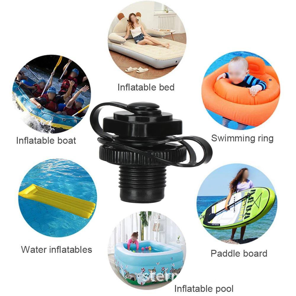 Příslušenství pro paddleboard Kajak Raft Vzduchová matrace Nafukovací pumpa Adaptér Trysky Víčka Matracové ventily Vzduchový ventil