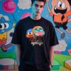 The Amazing World of Gumball Gumball and Darwin Summer Unisex Loose Harajuku Breathable Camisetas High Quality Loose T Shirt