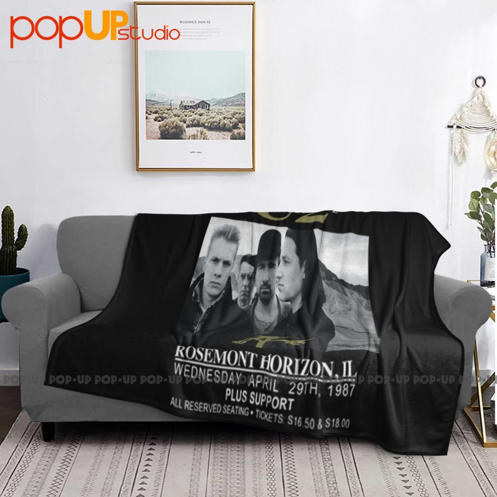 Amplified U2 Us Live Ultra-Soft Blanket Quilt Winter Sofa Cover Bed Covers