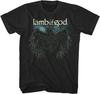 Lamb of God Crow Vuxen Kortärmad T-shirt Metallband T-shirts Herr Streetwear Grafiska T-shirts