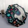 1pc Llama Floral Pattern Illustration Umbrella with Plastic Handle,Suitable for All Seasons Umbrellaptys26032