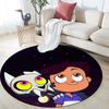 The Owl House pattern round rug,Carpet Rug for Living Room Bedroom Playroom ,Non-slip Floor Mat,Holiday Gifts and Birthday Gifts.