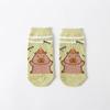 No Show Socks Cotton Low Cut Socks Funny Novelty Socks Anime Short Socks Fun Ankle Socks for Women Girls Capybara Socks