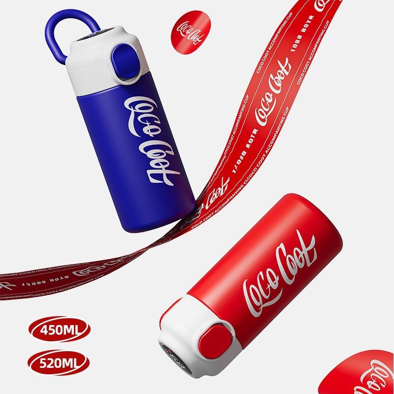 Wasserflasche Coke Sprungbecher Edelstahl Kreativer Mini-Erbsenbecher Studentisch Tragbarer Sprungbecher