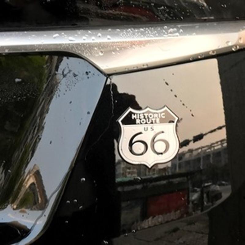 3D samolepka na auto s odznakem, kovová samolepka pro USA