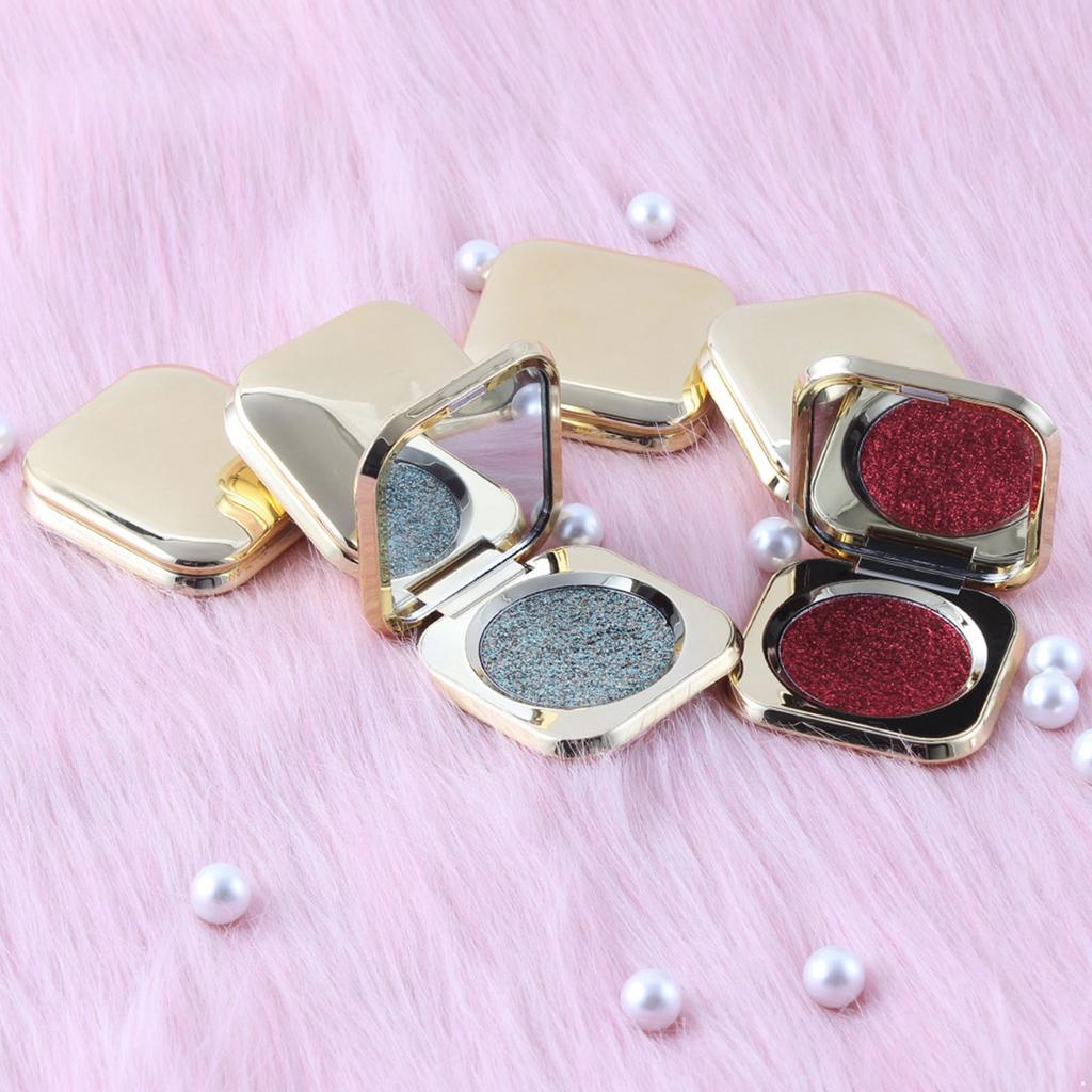 Skimmerskyggepalett Høypigmentert Langvarig Vanntett Kremøyenskygge Allsidig for Øyesminke og Ansiktshighlighting