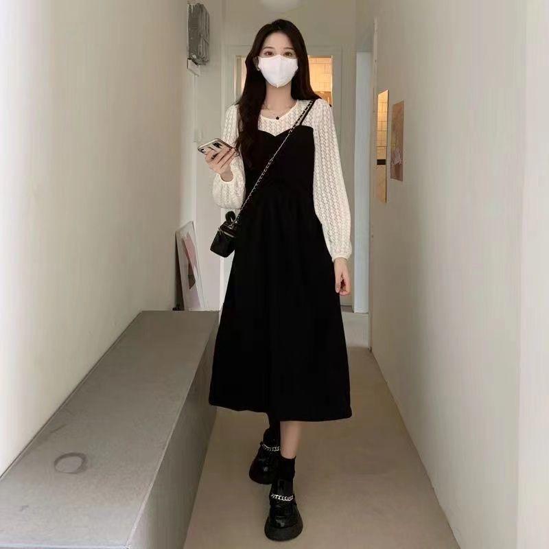 Women's Plus Size Spring/Summer Sweet Slimming Two-Piece Dress