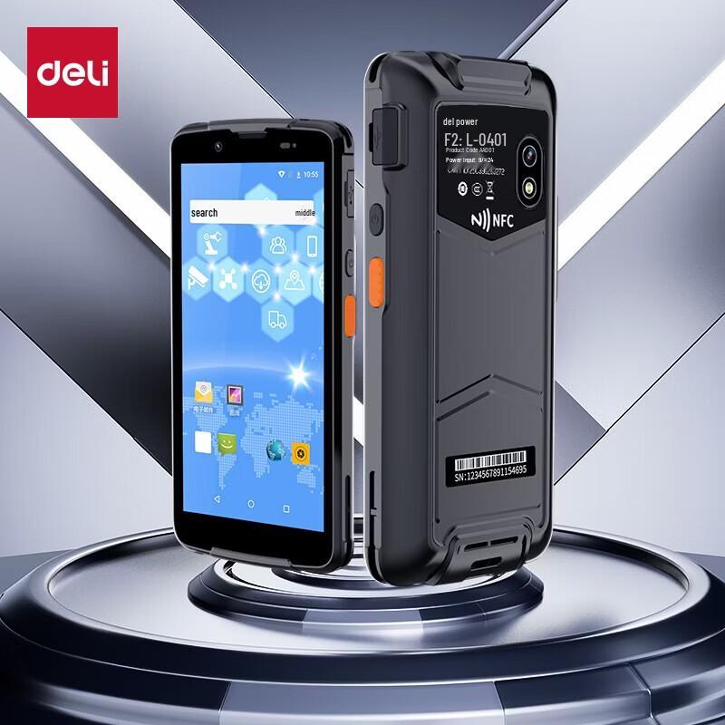 Deli AA901 Android Handheld 2D Wireless Barcode Scanner PDA