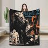 Black Phone 2 Movies Blanket Picnic Flannel Bedding Throws For Couch Chair Soft Warm Custom Quality Bedspread Birthday Gift