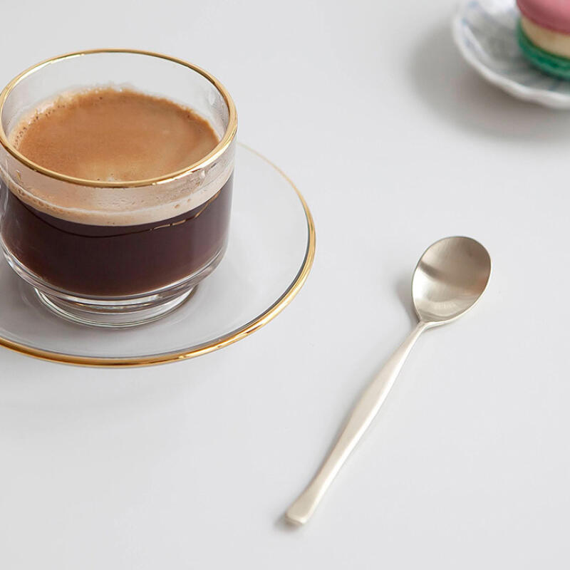 Nicott Satin Gold Teaspoon