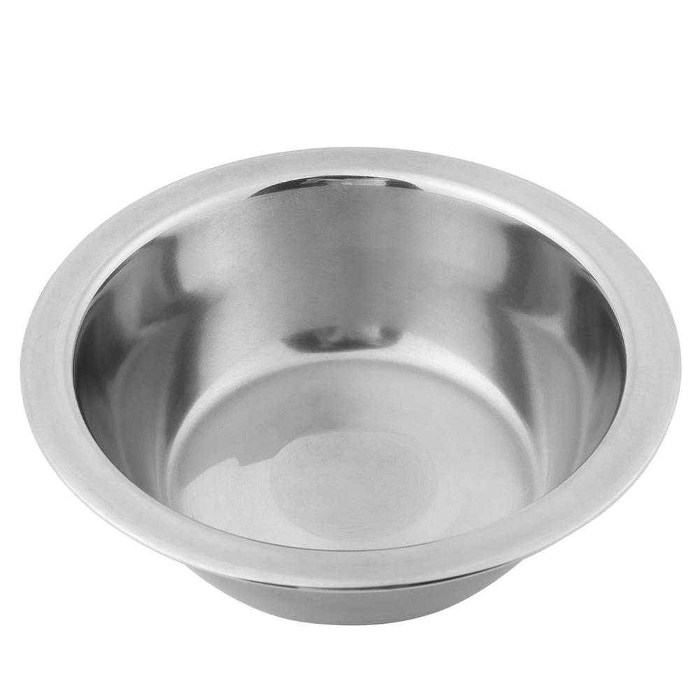 Dog Bowl Diner Dish Stainless Steel Hanging Pet Puppy Cat Food Water Feeder M