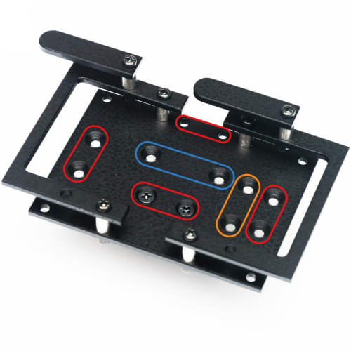 MRC High Mount Battery Holder Set