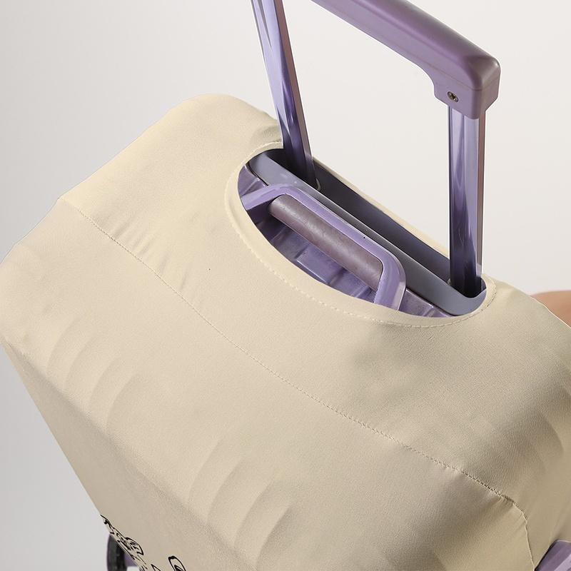 Dog pattern luggage protection cover, suitable for 18-32 inch luggage covers, luggage handle gloves, travel accessories