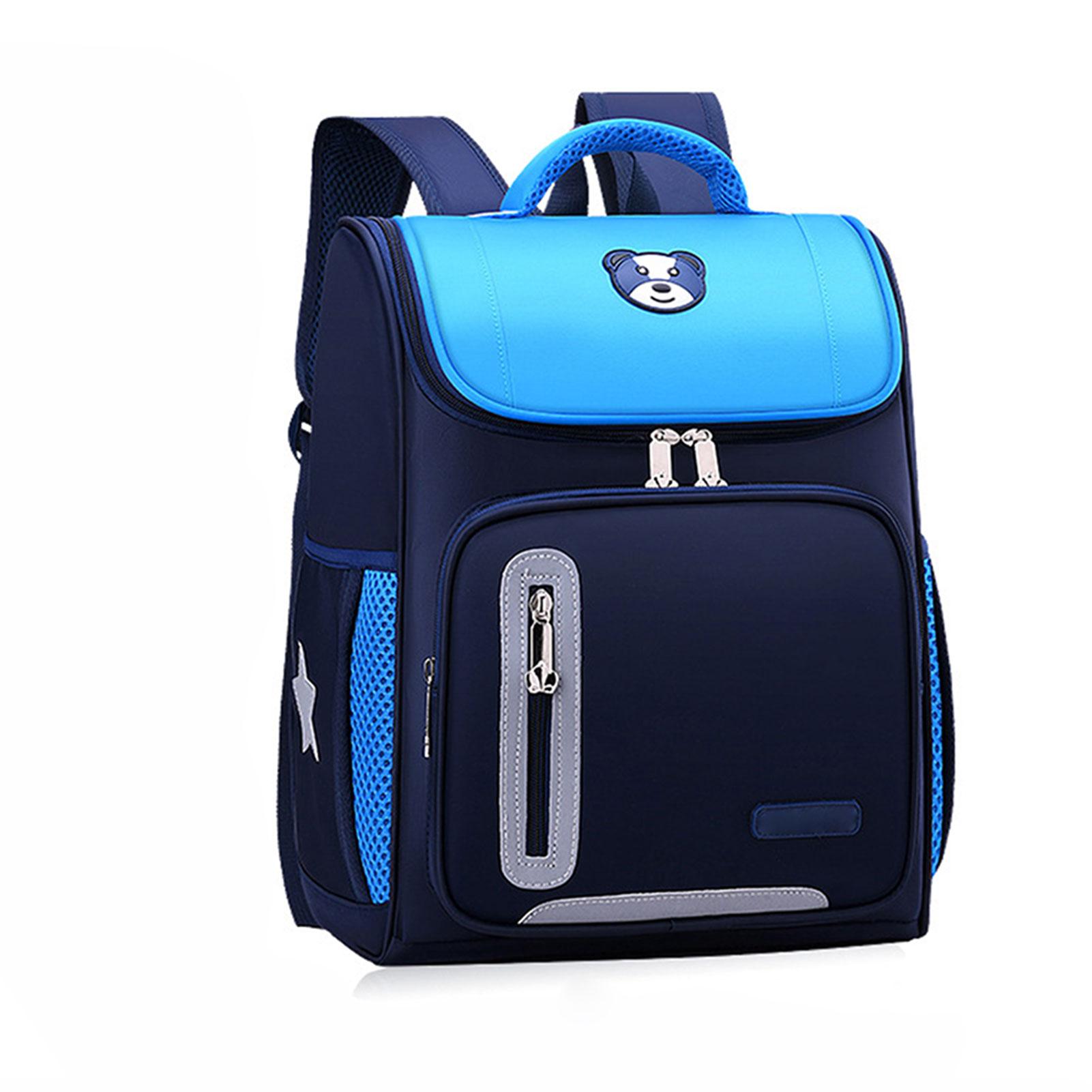 Ergonomischer Schulranzen für Kinder Große Kapazität Leicht Reflektierend Modischer Schulrucksack Grundschülerbedarf Y5004YY-